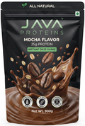 Java Proteins Premium High Protein Oats Shake Mix — Mocha (900g)